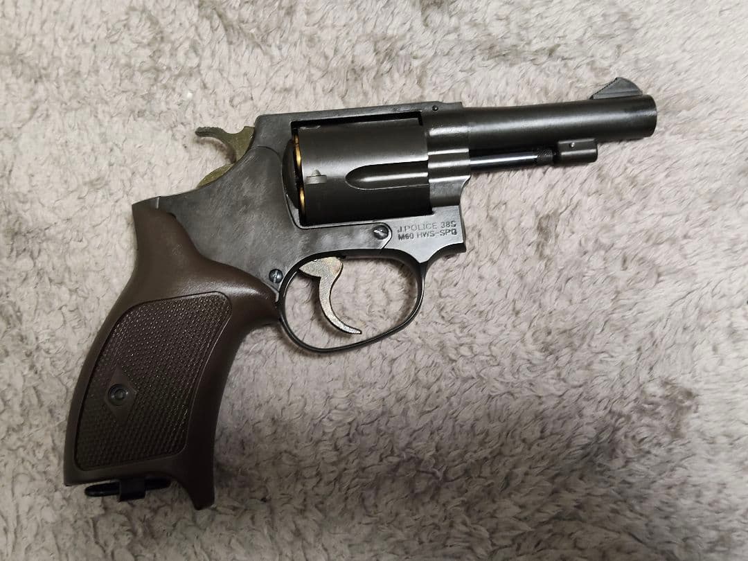 HWS J-Police 38S リボルバー　3インチ　ナチュラルヘビーウェイト
