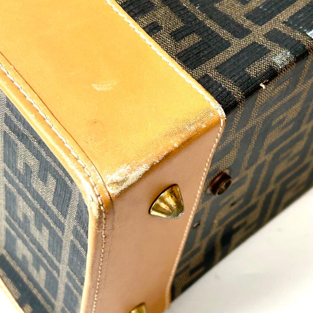 フェンディ ズッカ トランクケース ボストンバッグ 旅行バッグ