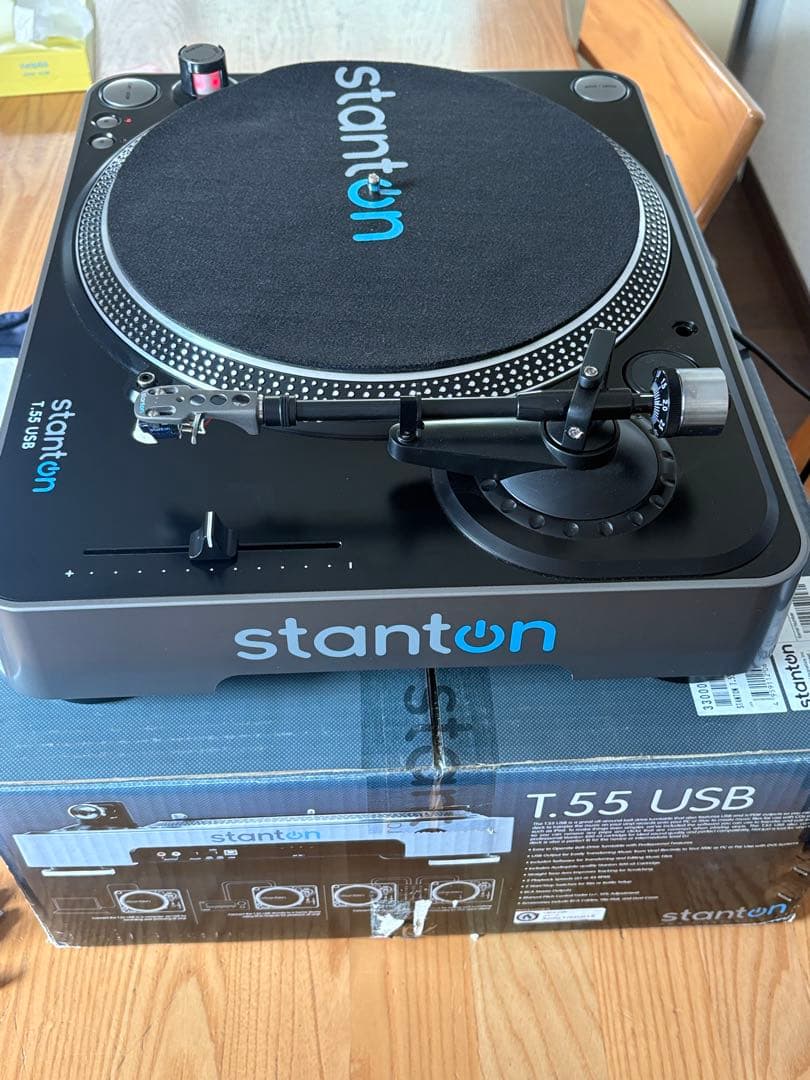 Stanton T.55 USB ターンテーブル DJ機器 レコードプレイヤー