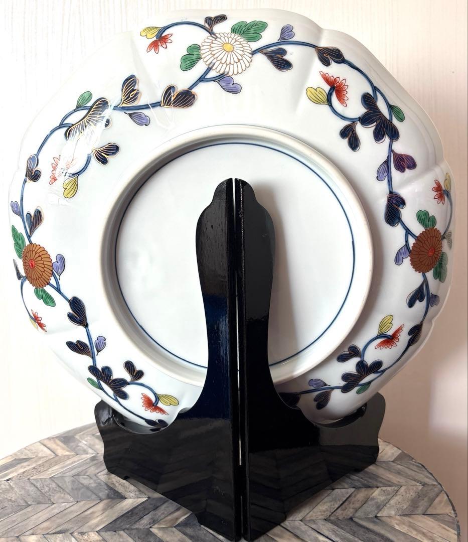 美品☆有田焼 其泉窯 琳派古伊万里 盛皿 - メルカリ