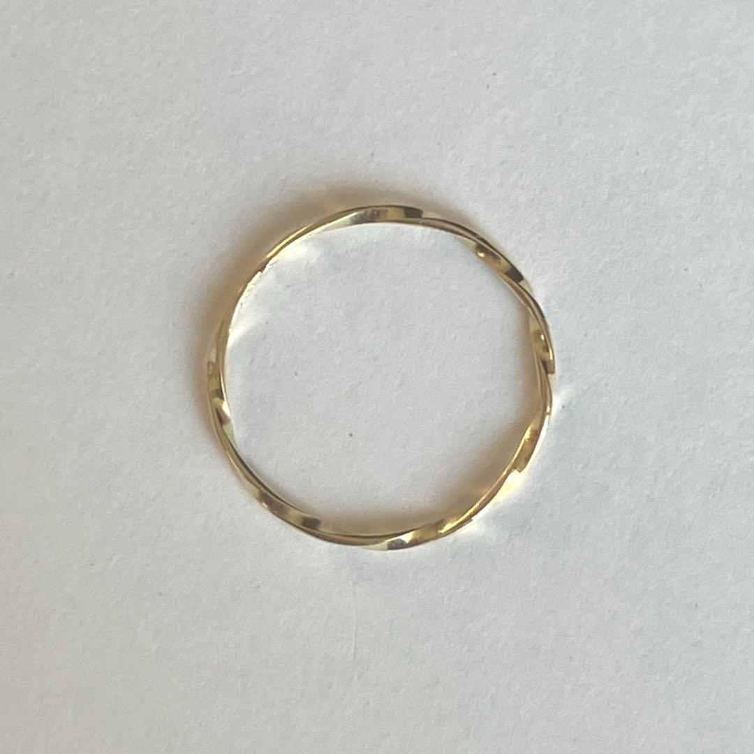 K18 18金　10号　リング　19