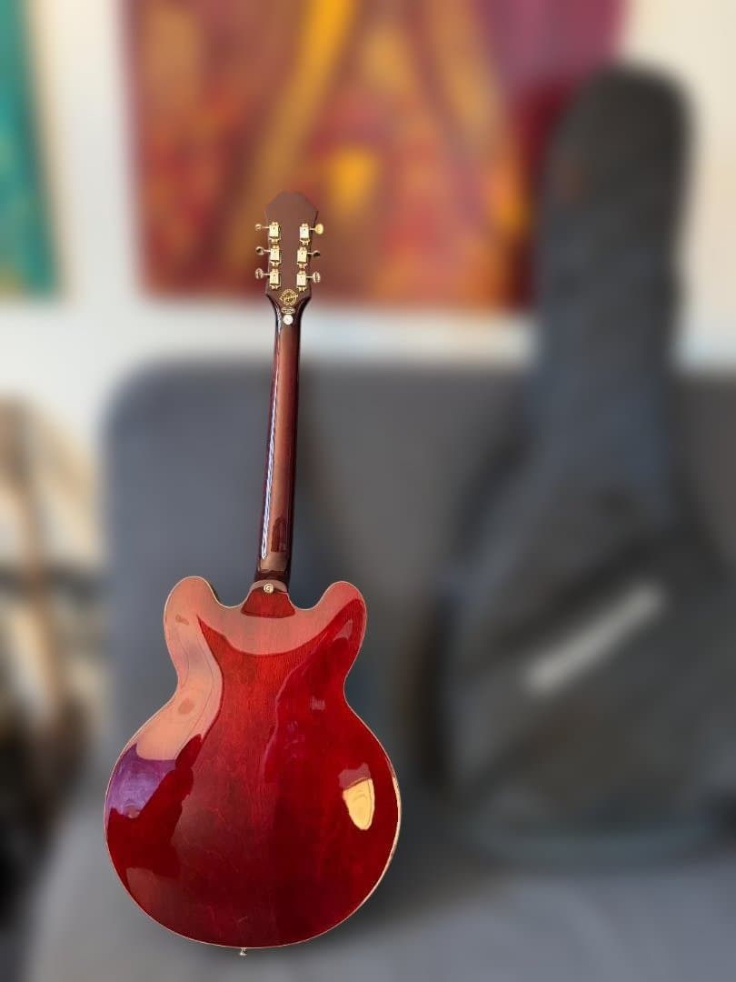 Epiphone Riviera Custom P93 + Monoバッグ 美品