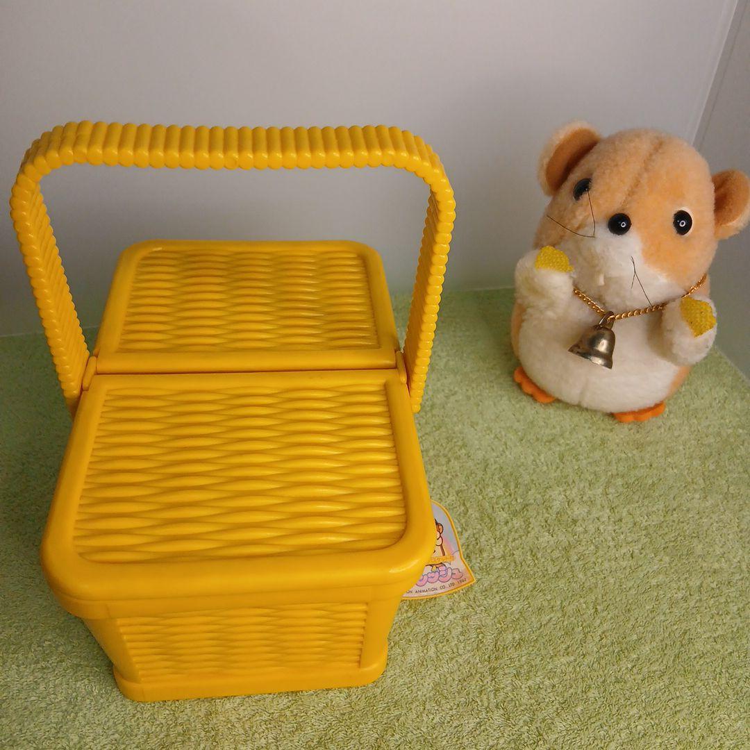 【昭和レトロ】南の虹のルーシー　わんぱく　モッシュ　ぬいぐるみ バスケット付き