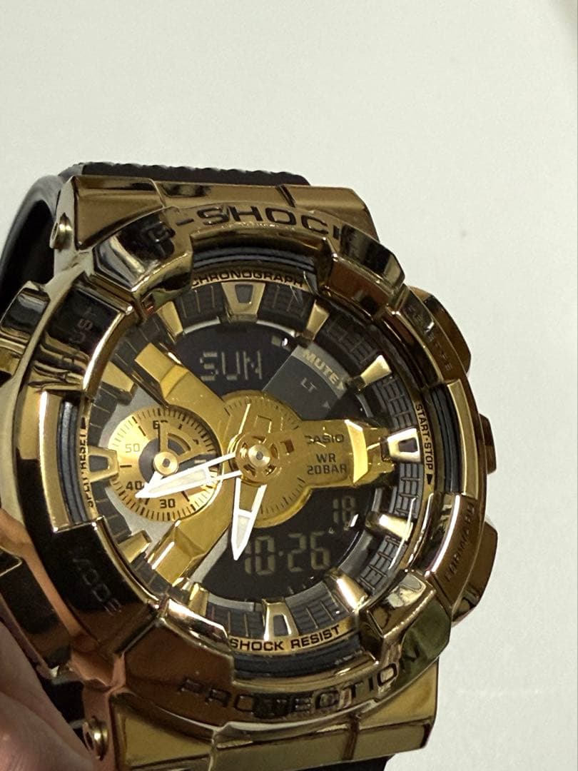 腕時計◆CASIO カシオ G-SHOCK GM-110G ゴールド