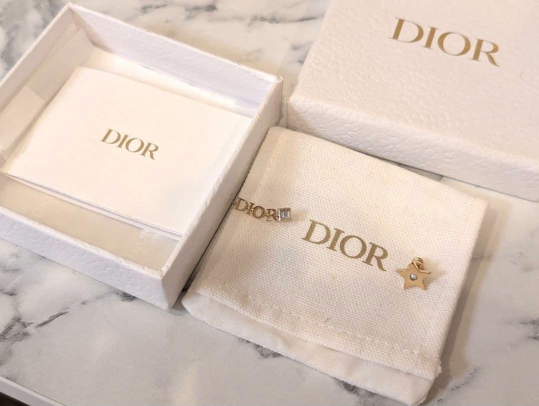 Dior 星型ピアス イヤーカフのセット