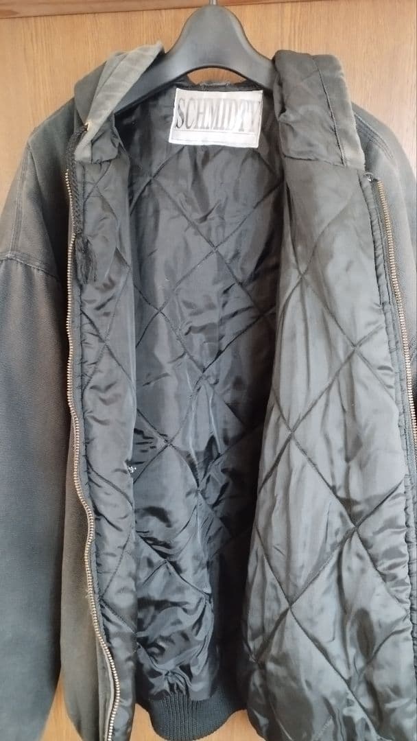 ボロの美学！雰囲気系 ダック地アクティブジャケット カーハートワーク