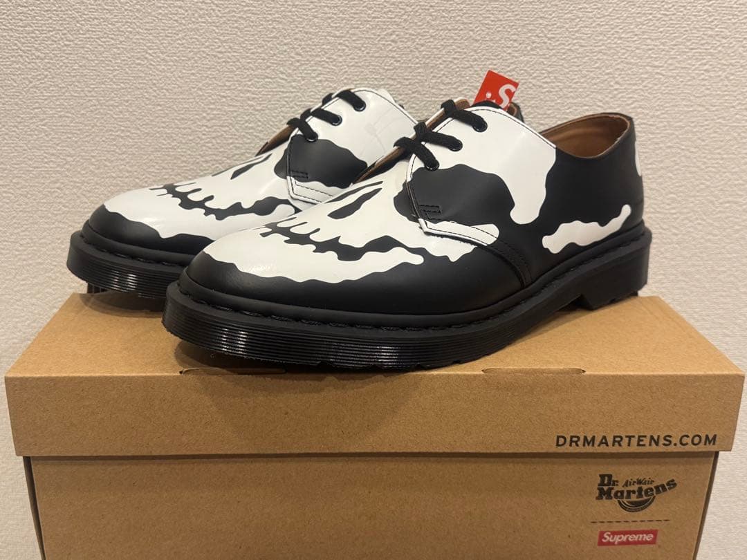 新品未使用 Supreme Dr. Martens 1461 3-EyeShoe