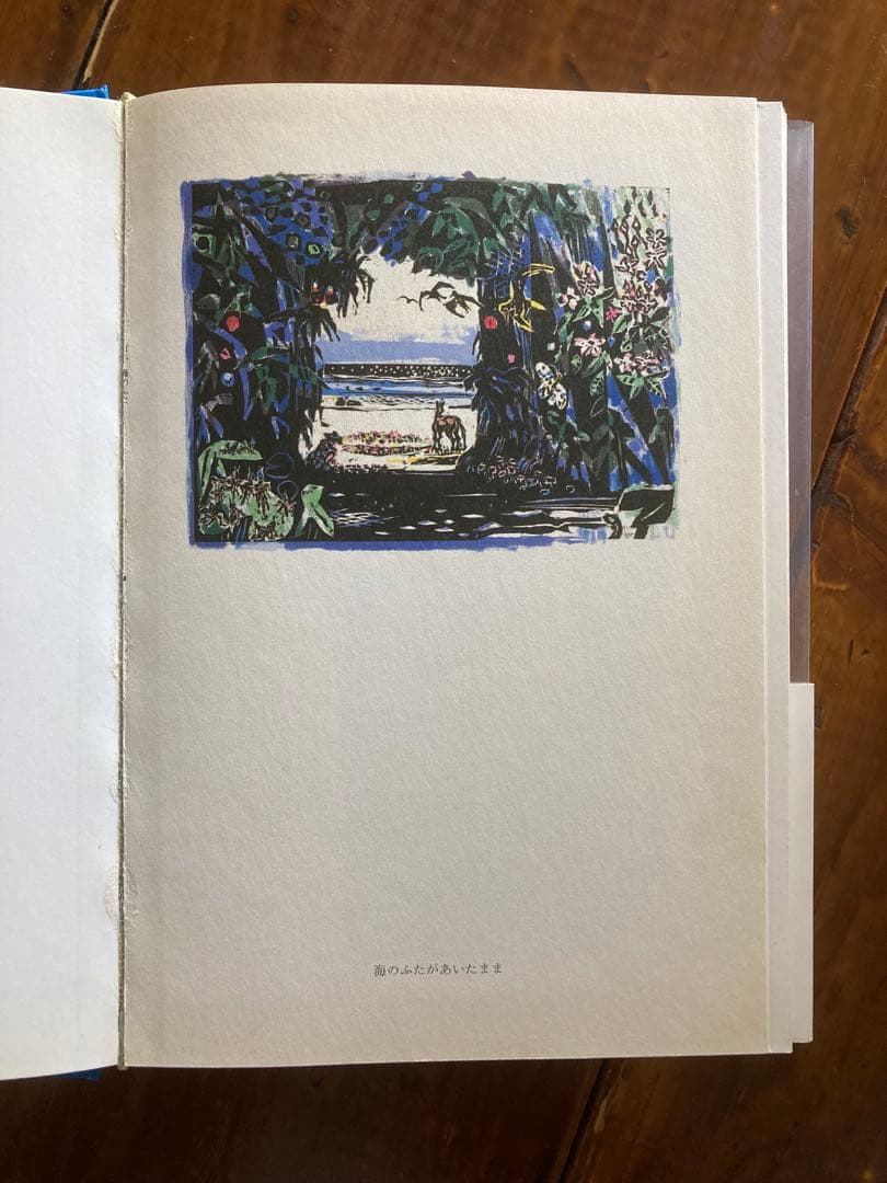 名嘉睦稔 木版画 海のふたがあいたまま - メルカリ