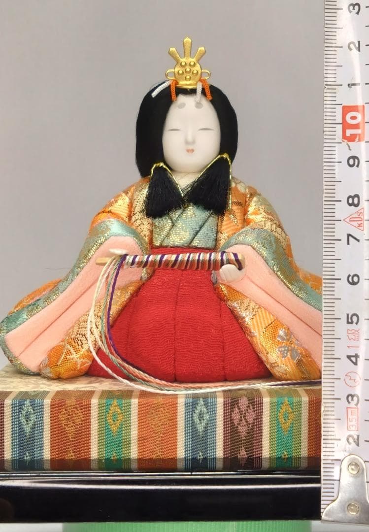 一秀 安土雛 五人飾り ケース入り 16号