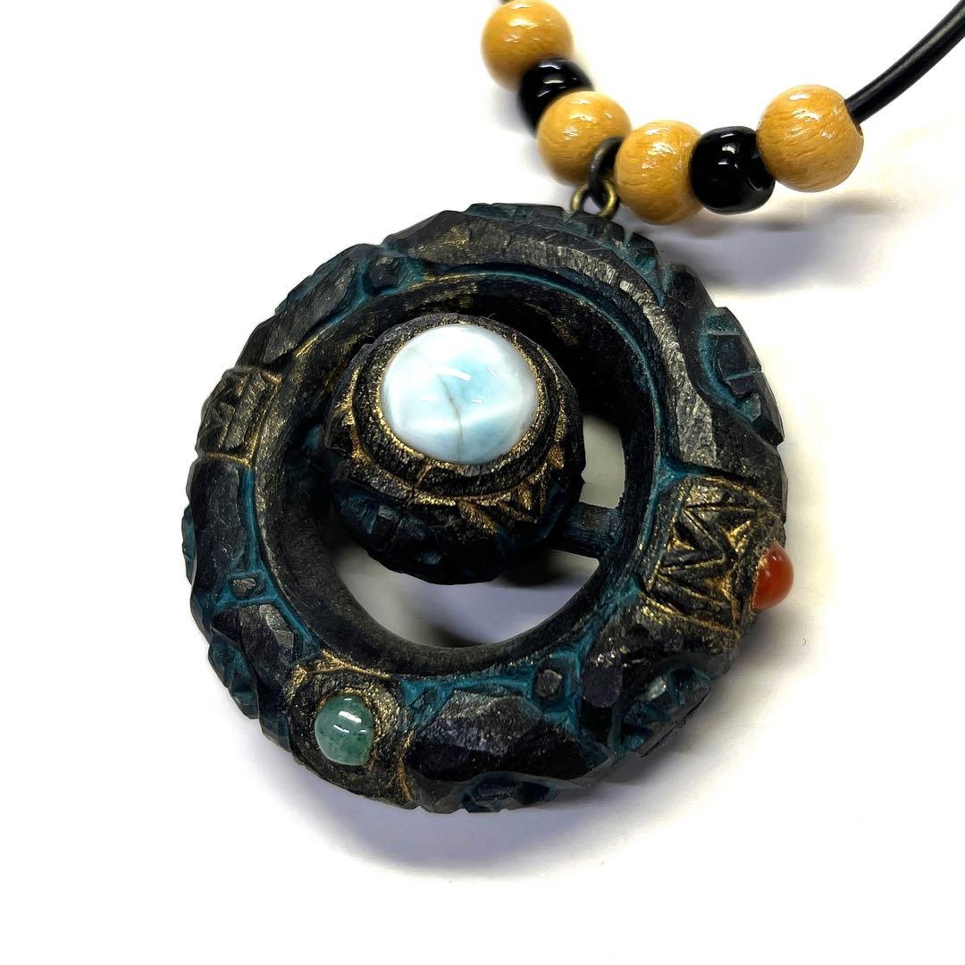 激レアアイヌコタン西田智三さん天然石ラリマー水晶クリスタルスギライト