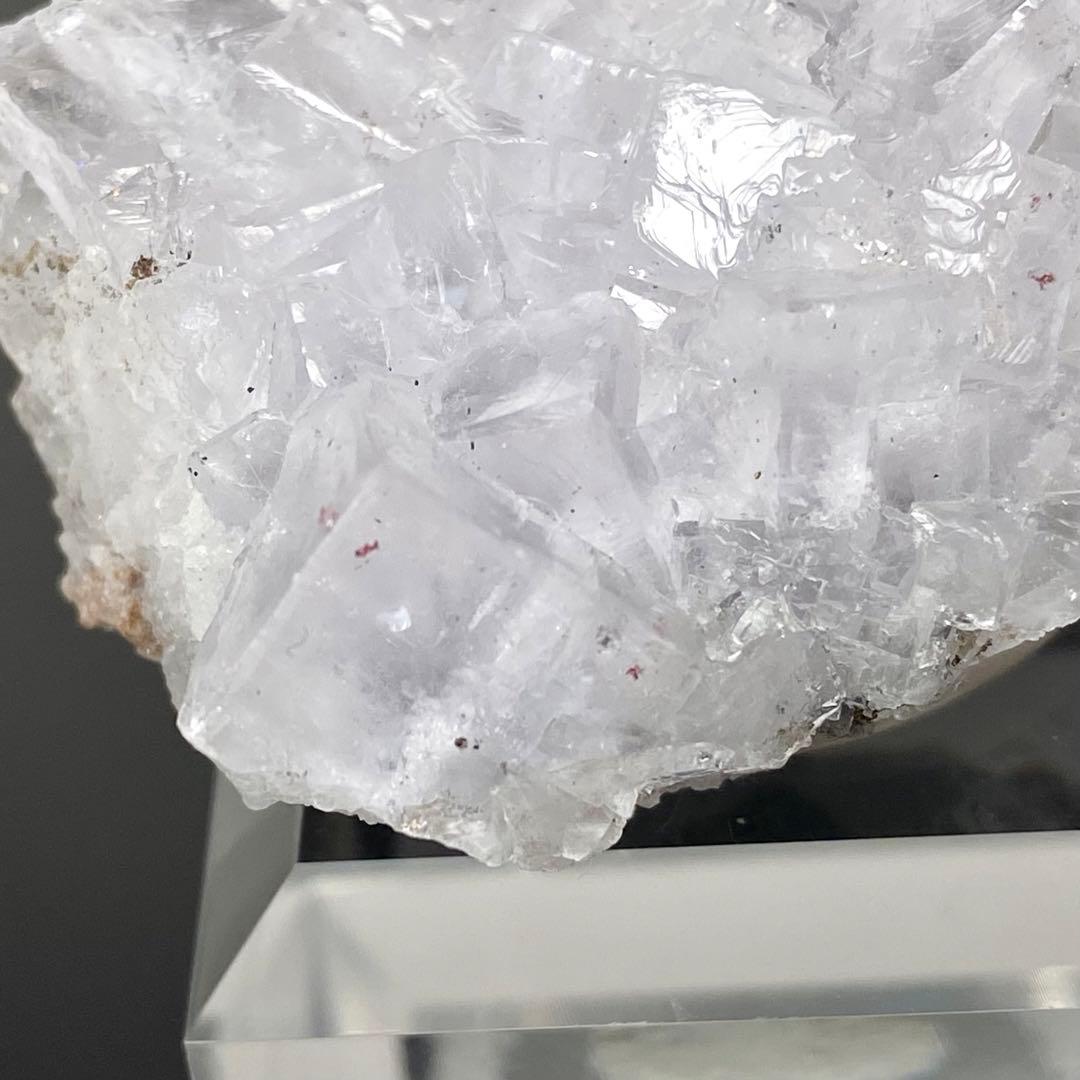 フローライト 辰砂入り エミリオ鉱山 スペイン 鉱物標本 原石 天然石