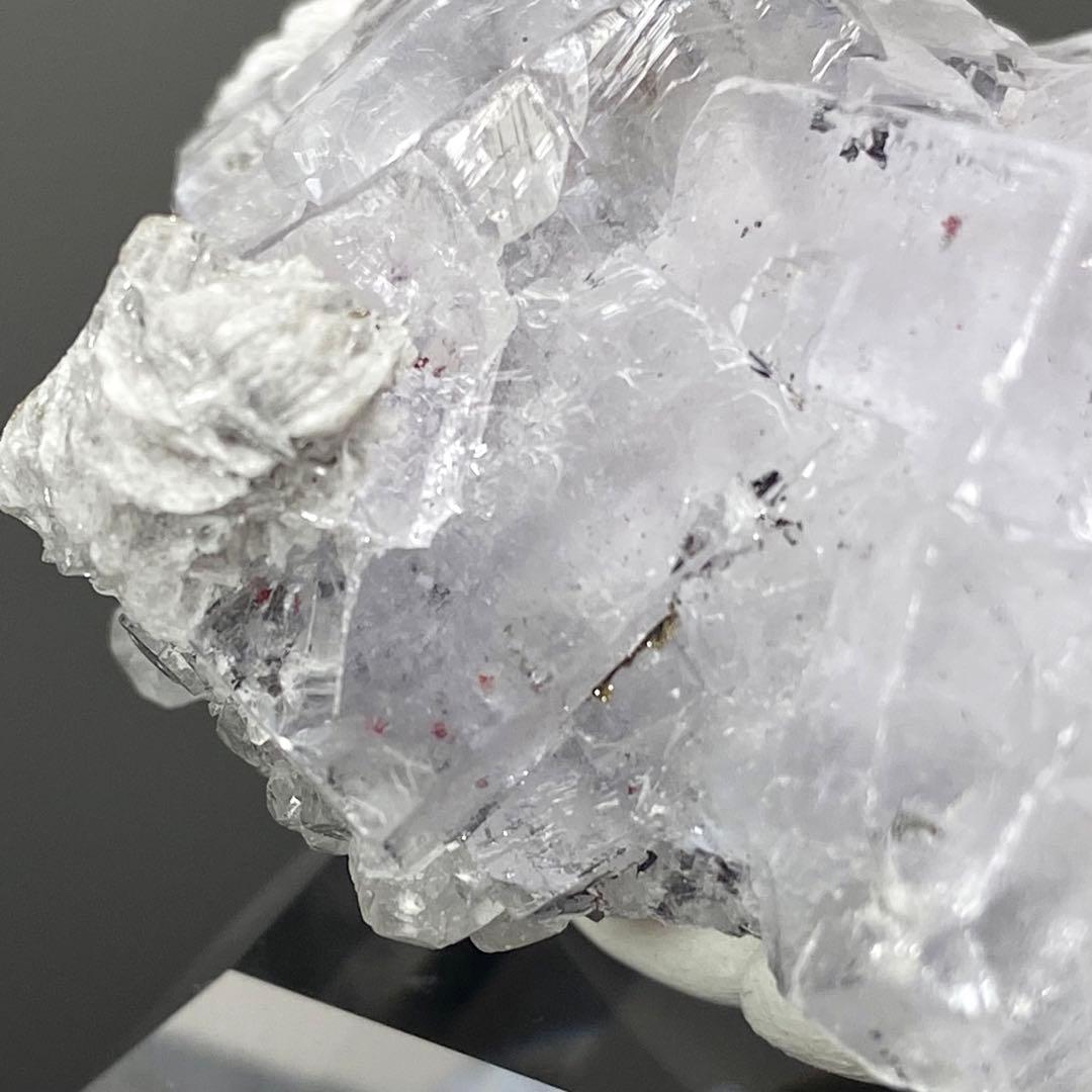 フローライト 辰砂入り エミリオ鉱山 スペイン 鉱物標本 原石 天然石