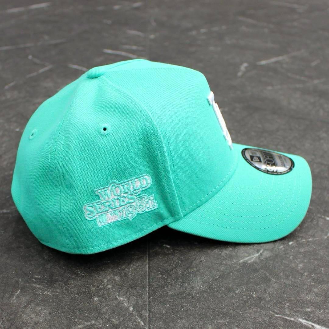 NEW ERA LA ドジャース キャップ 海外モデル ミントグリーン - メルカリ