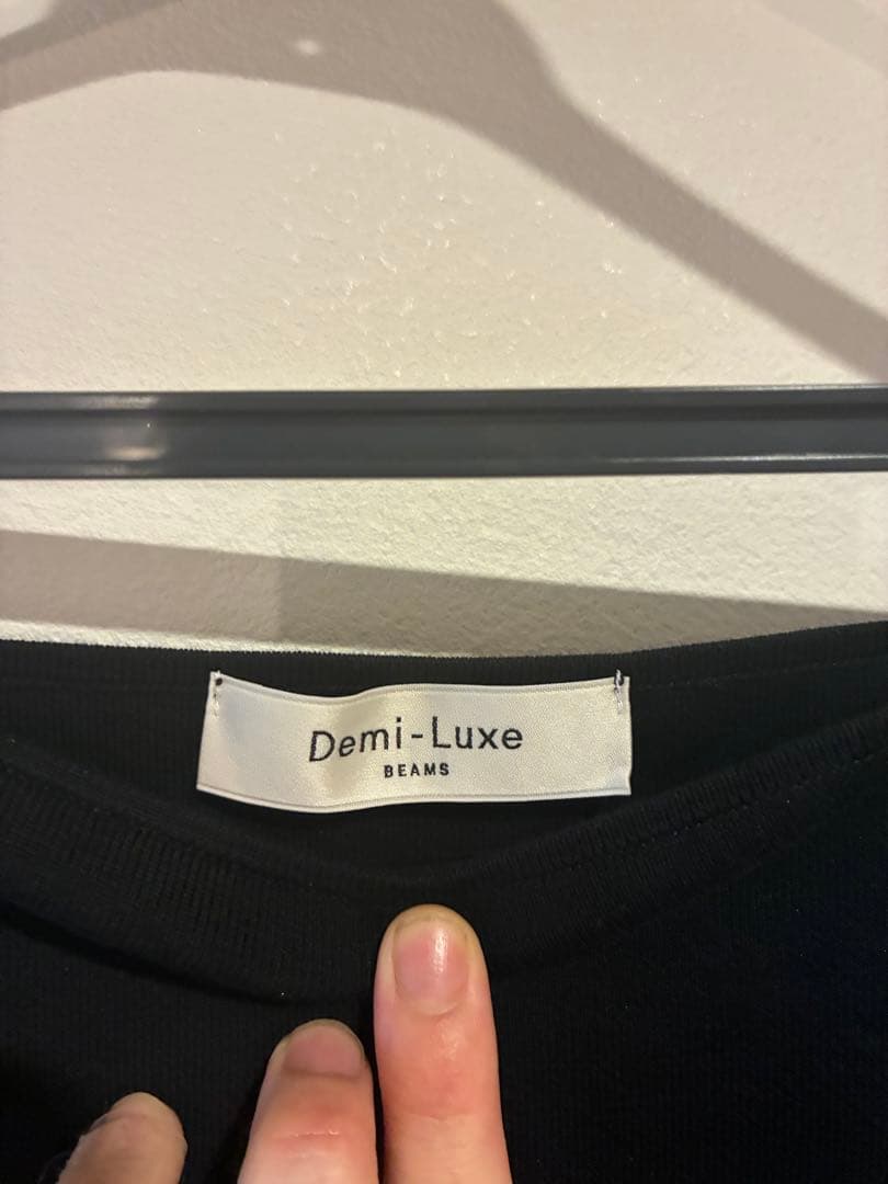 Demi-Luxe BEAMS ヘルシー　ニットキャミソール