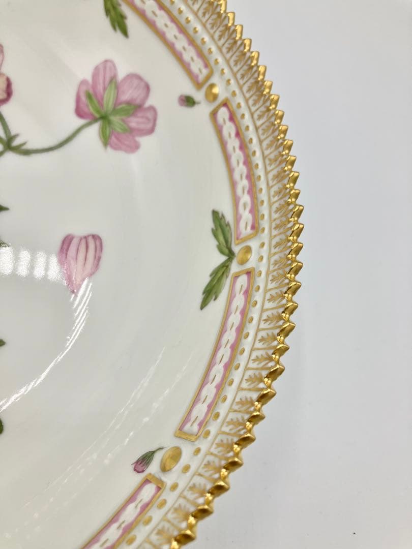 ◯ 【美品】ロイヤル コペンハーゲン 最高級「フローラ ダニカ」 ボウル