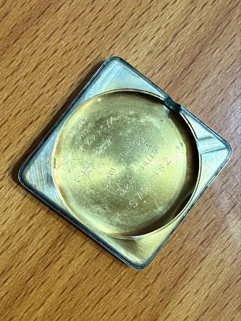 40s Hamilton Eric 747 ハミルトン ヴィンテージ 14k