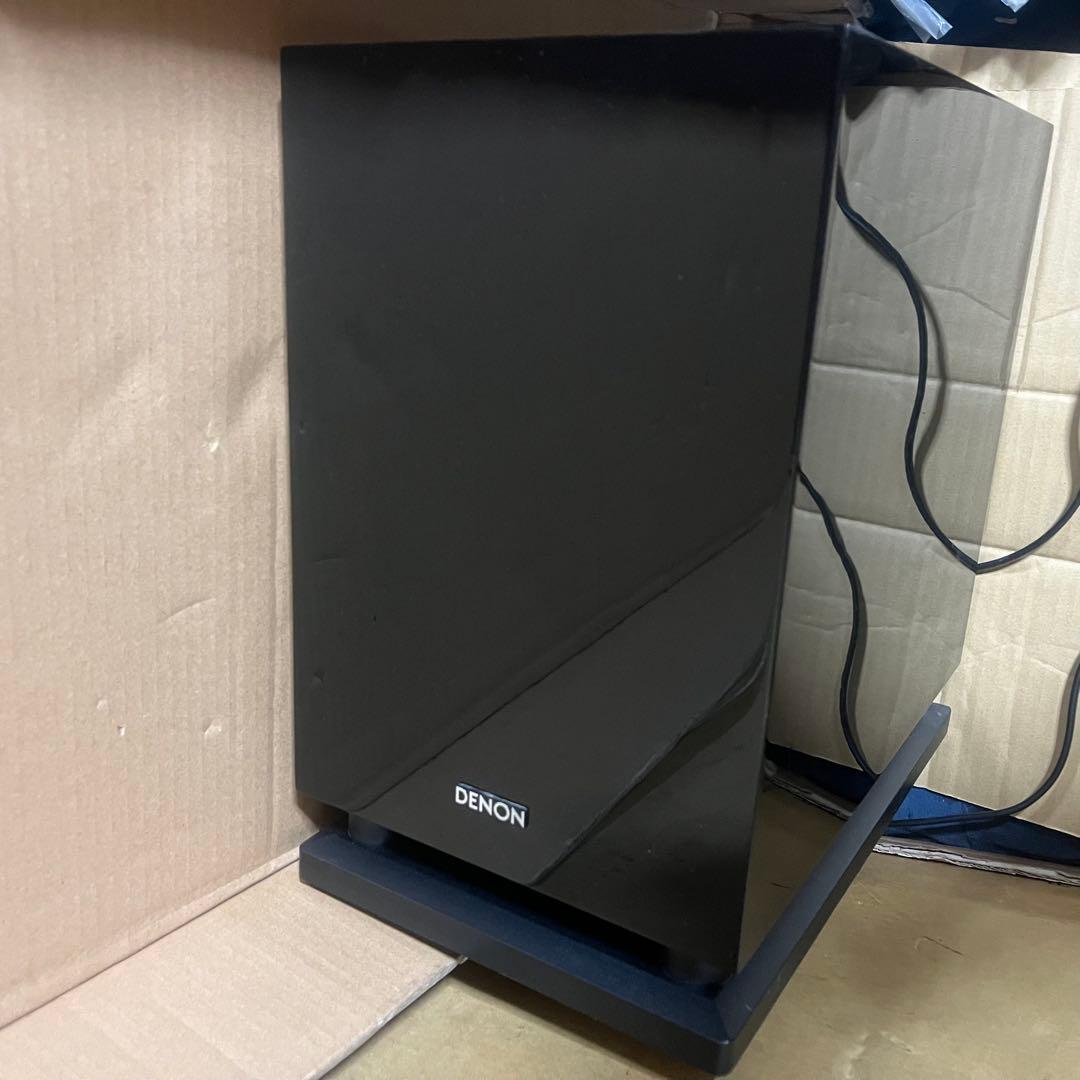 DENON サブウーファー DSW-300SG ブラック - メルカリ
