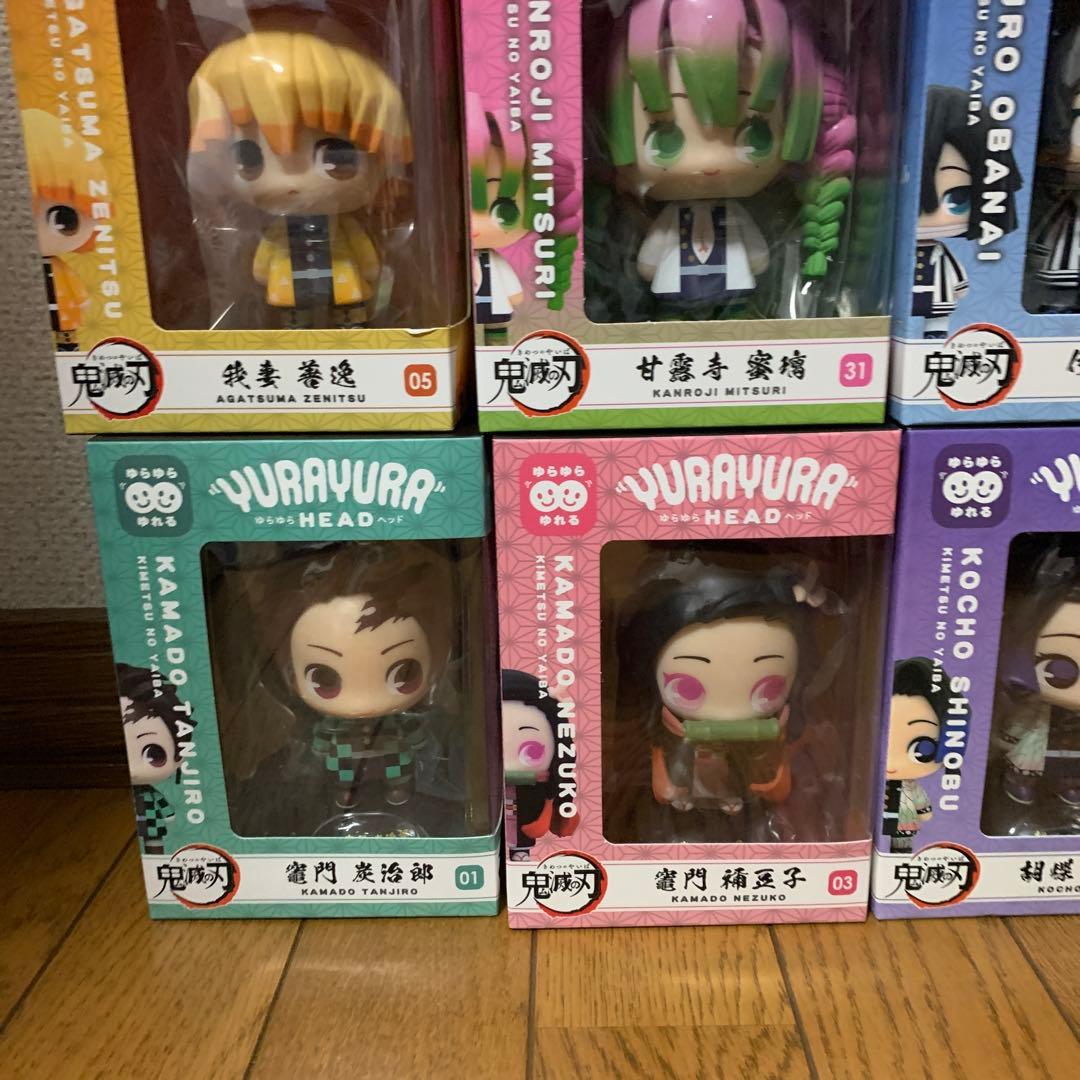 鬼滅の刃　ゆらゆらヘッドフィギュア　12種セット