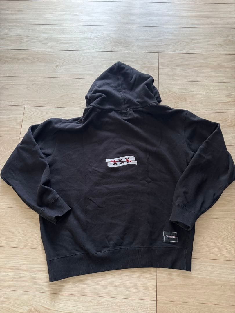 WIND AND SEA GOD SELECTION XXX ブラックパーカー