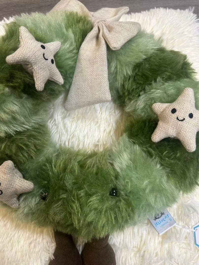  北欧風 モミの木 リース ぬいぐるみ インテリア ギフト