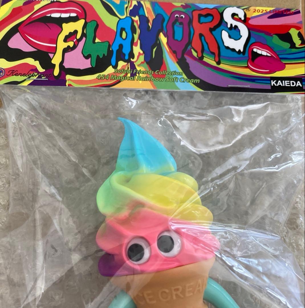 FLAVORS マジカルレインボー KENELEPHANT 限定 ソフトクリーム