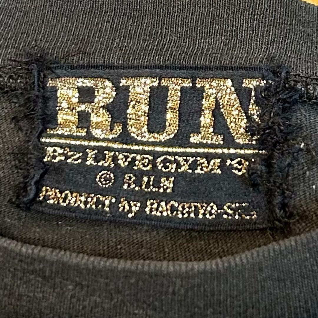 B'z RUN LIVE-GYM'93 スタッフ公式Tシャツ CREWワッペン付