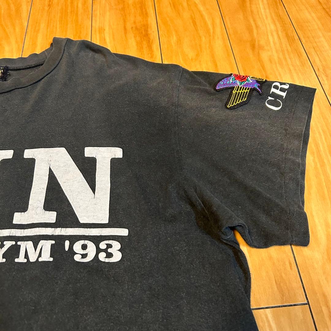 B'z RUN LIVE-GYM'93 スタッフ公式Tシャツ CREWワッペン付