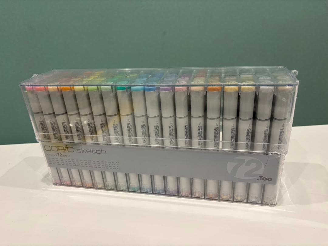 新品未使用（ケース割れ）！Too コピック スケッチ ベーシック 72色セット コピック（COPIC） コピックスケッチベーシック 72色セット 72色