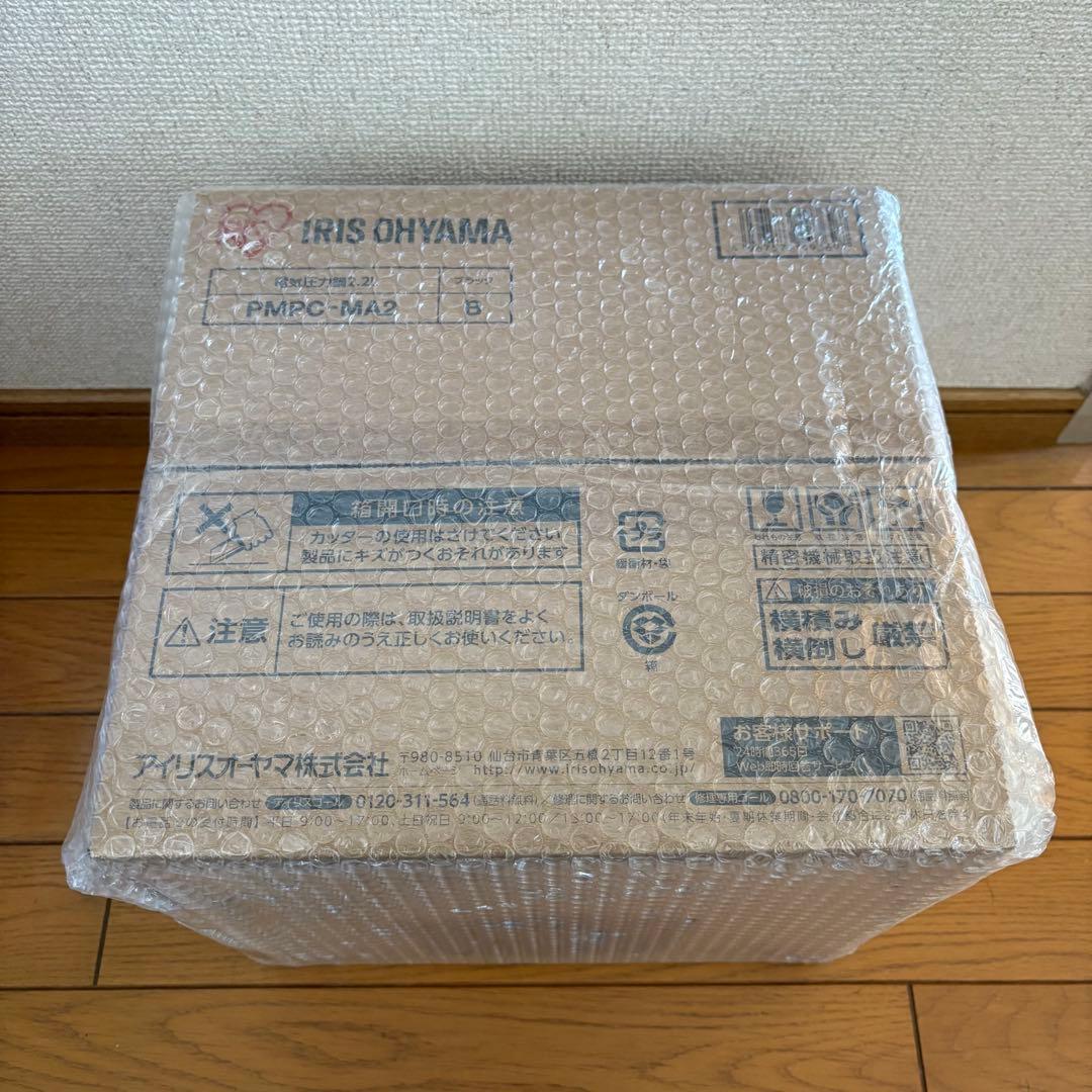【新品】アイリスオーヤマ 電気圧力鍋 2.2L ブラック PMPC-MA2-B