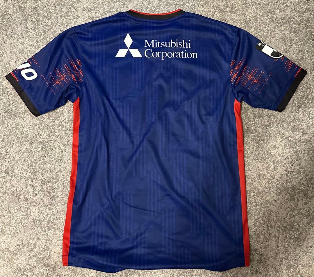 □タオル付き FC東京 2025半袖 背番号無し レプリカユニフォーム Lサイズ