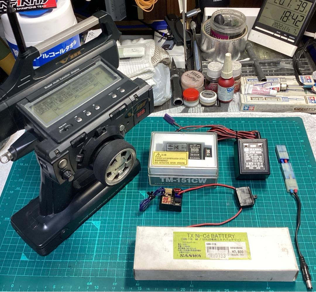 サンワ・プロポ M8・VⅢ チャンピオンVer（ミニッツ専用モジュール付き