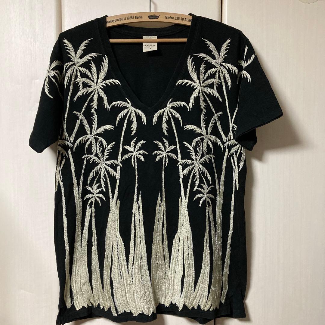 奈*子様 kapital ヤシの木刺繍Tシャツ 3