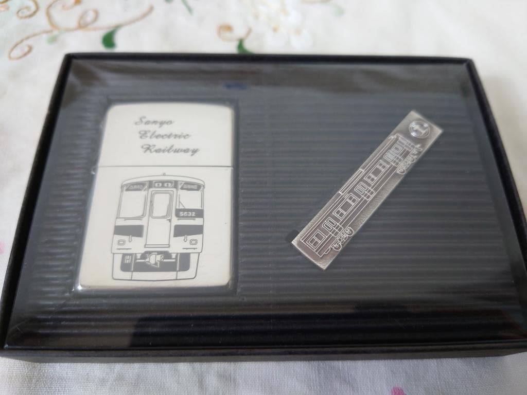 山陽電車　５０３０系　オイルライターピンバッジ　ZIPPO　未使用品