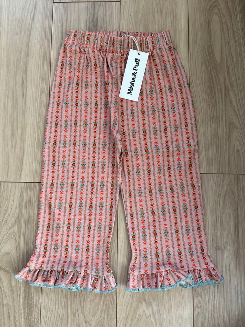 misha&puff A-Pant Railroad Floral 4y