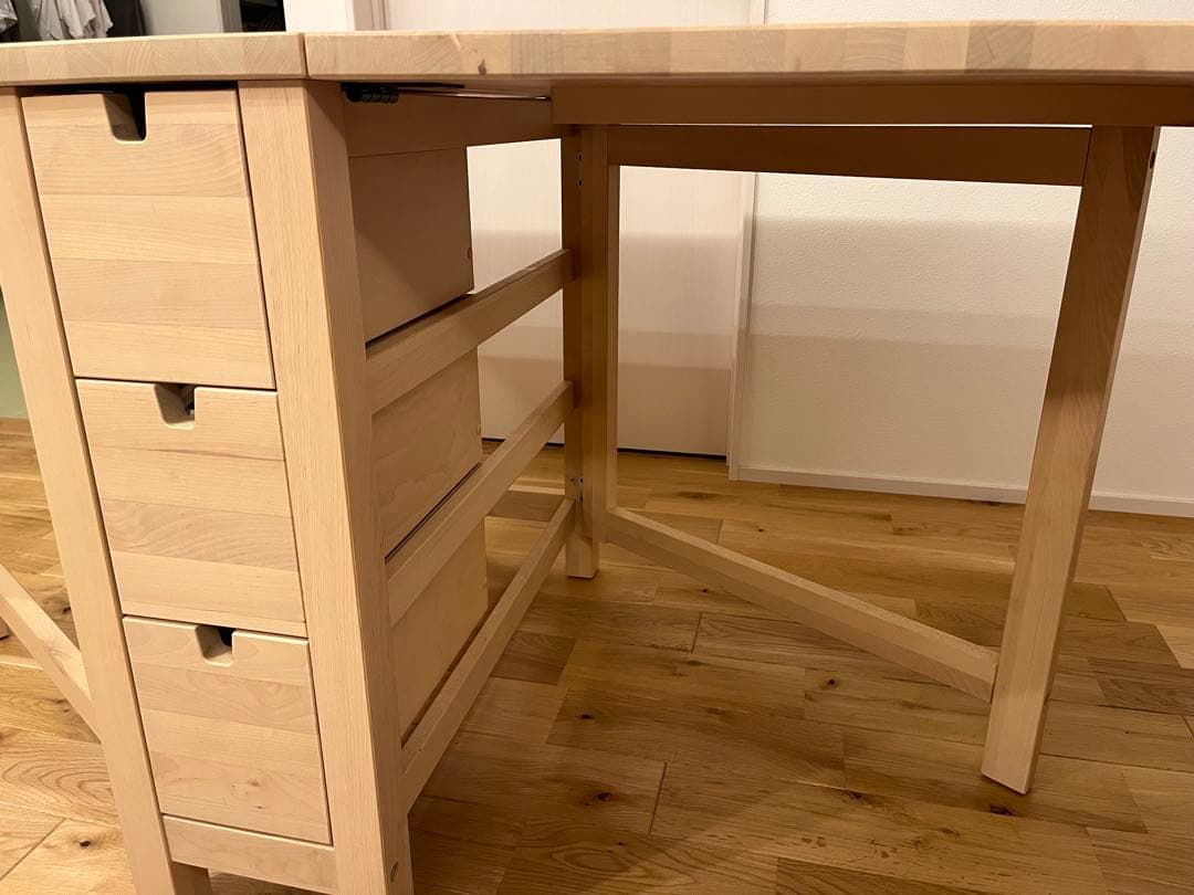 NORDEN,ノールデン,ゲートレッグテーブル,バーチ