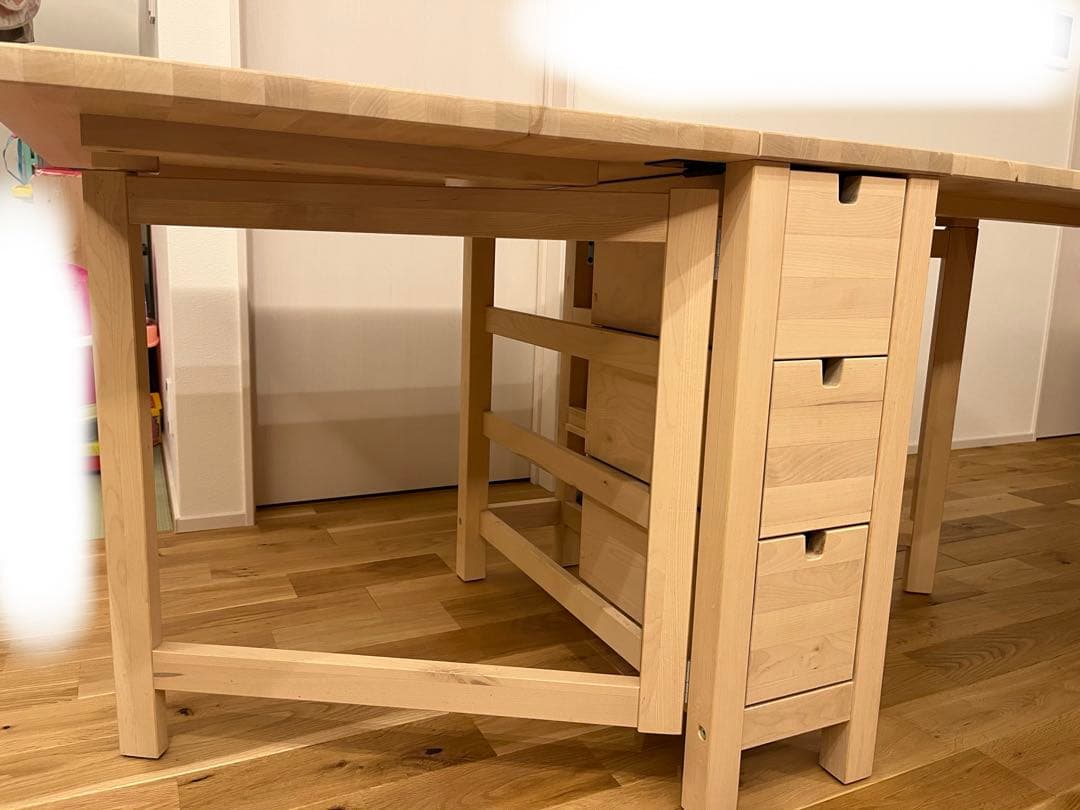 NORDEN,ノールデン,ゲートレッグテーブル,バーチ