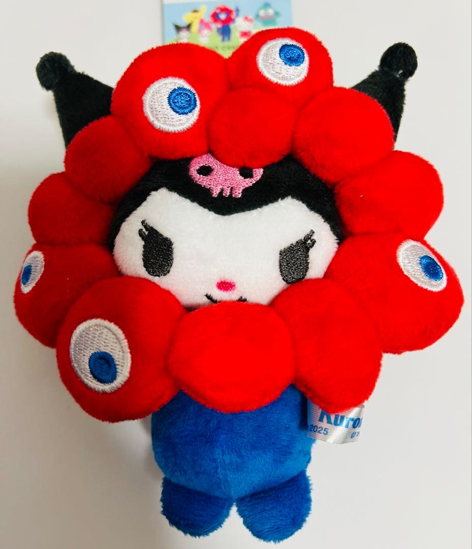 サンリオ　ミャクミャクなりきりぬいぐるみ　カラビナ　マイメロ　クロミ