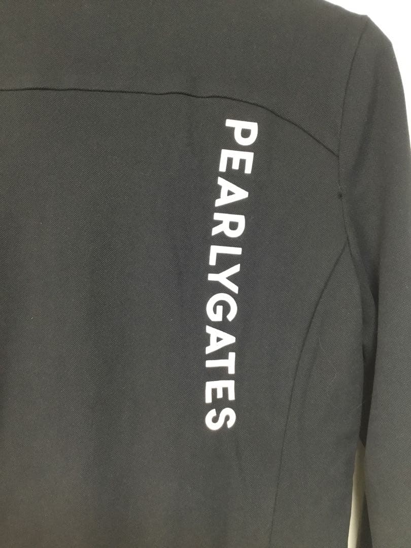 PEARLY GATES 黒 ジップアップジャケット