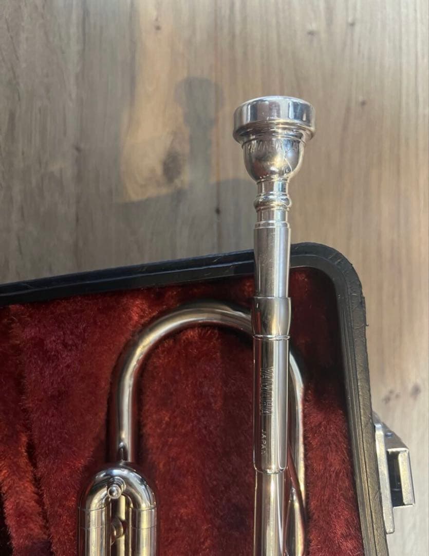 銀メッキトランペット 本体