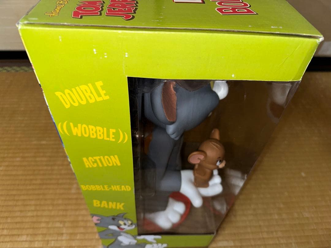 トムとジェリー　ダブルバブルヘッドバンク　TOMandJERRY 貯金箱