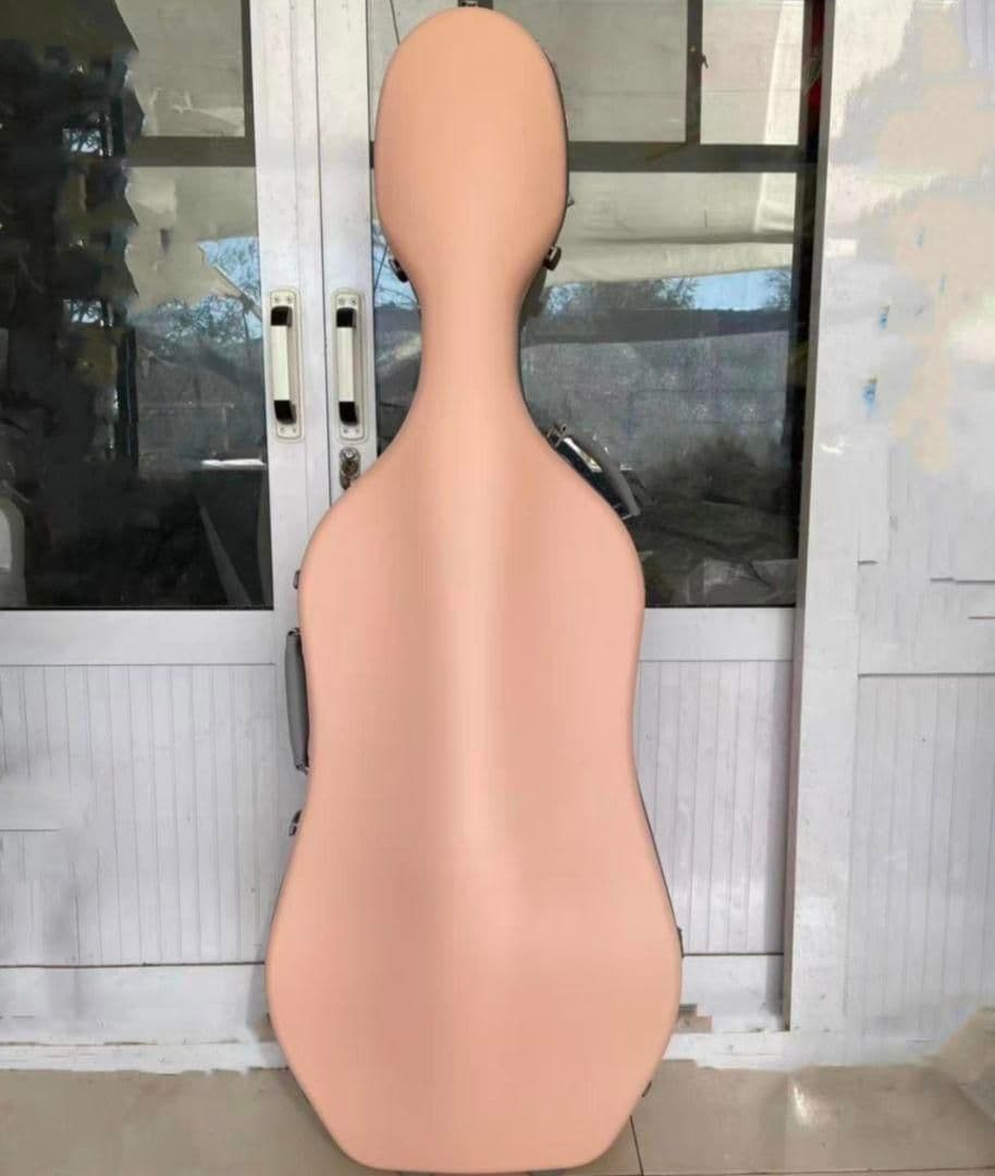 3.2kg!オレンジシリーズ登場！超軽量新品高級チェロケース 多色入 領収書可！