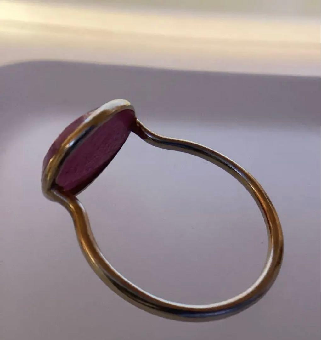 大粒ルビーキャンディーリング 11～12.5号