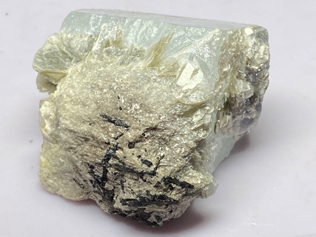 アクアマリン結晶マイカ雲母72g