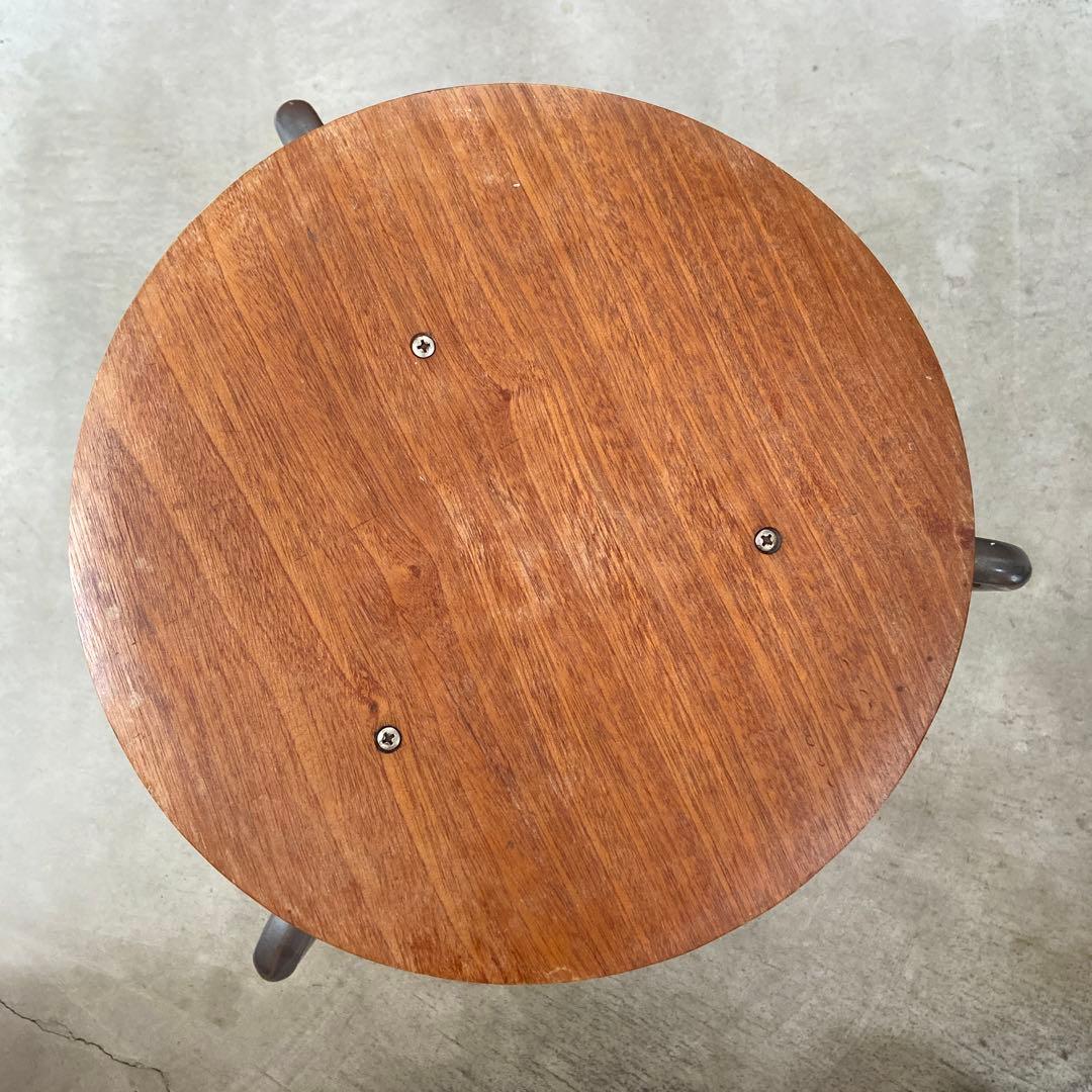 スツール　ビンテージ　デンマーク　３本足