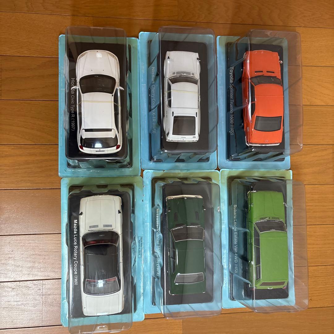 アシェット 1／24 国産名車コレクション 6台セット - メルカリ
