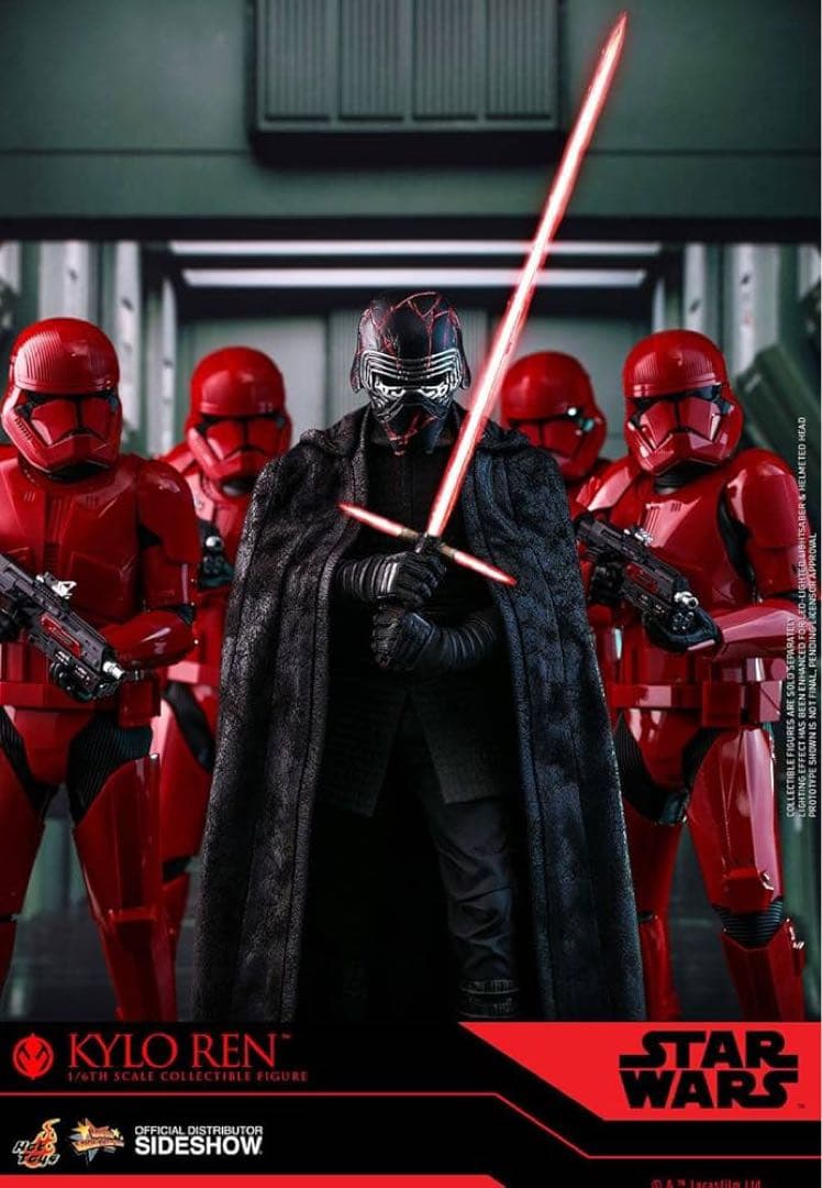 カイロレン　ホットトイズ　スカイウォーカーの夜明け』　1/6スケールフィギュア