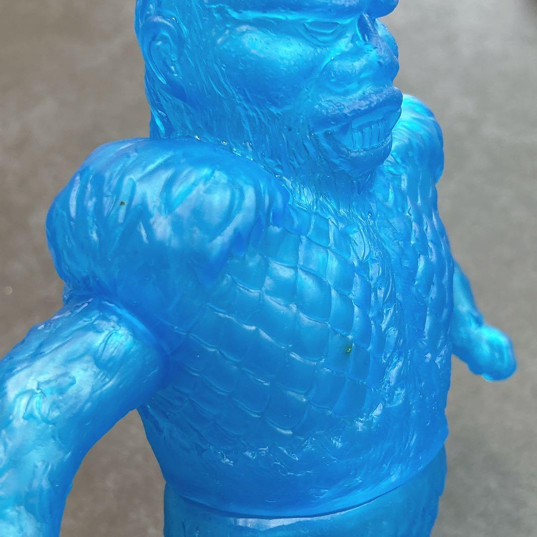 激レア ガイラ ソフビ ブルークリア フィギュア 東宝