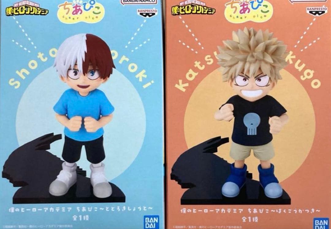 僕のヒーローアカデミア ちあぴこ 爆豪勝己 轟焦凍 フィギュア - メルカリ