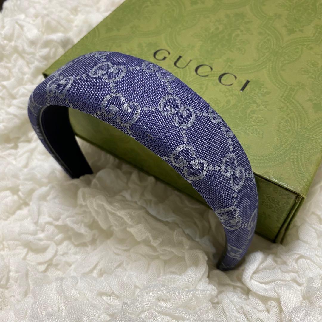 【未使用】Gucci GGキャンバス ヘアバンド【大幅値下げ】