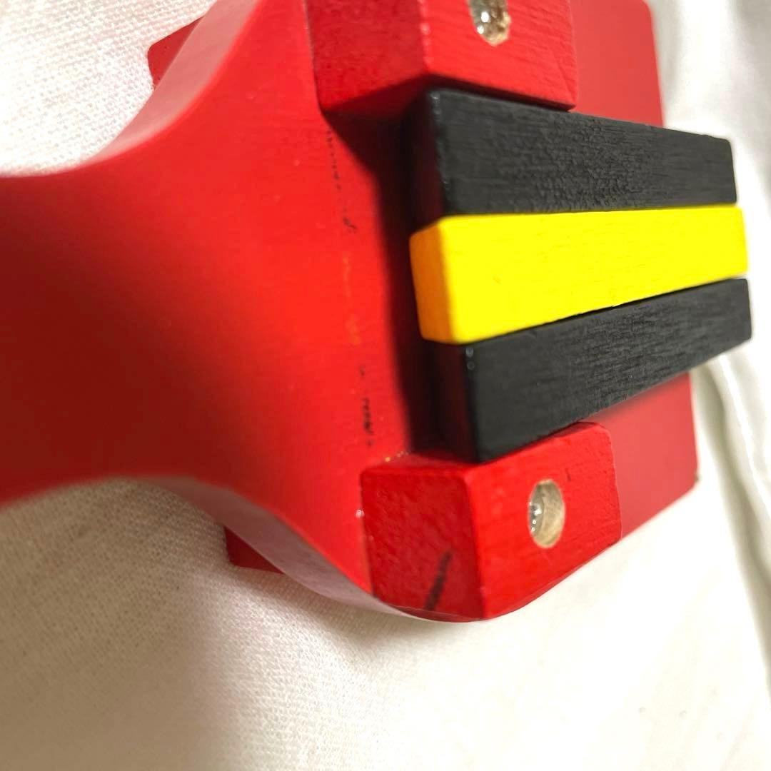 木製 鳴子 2個 セット 赤 黒 黄色 なるこ 子ども 子供 楽器 行事